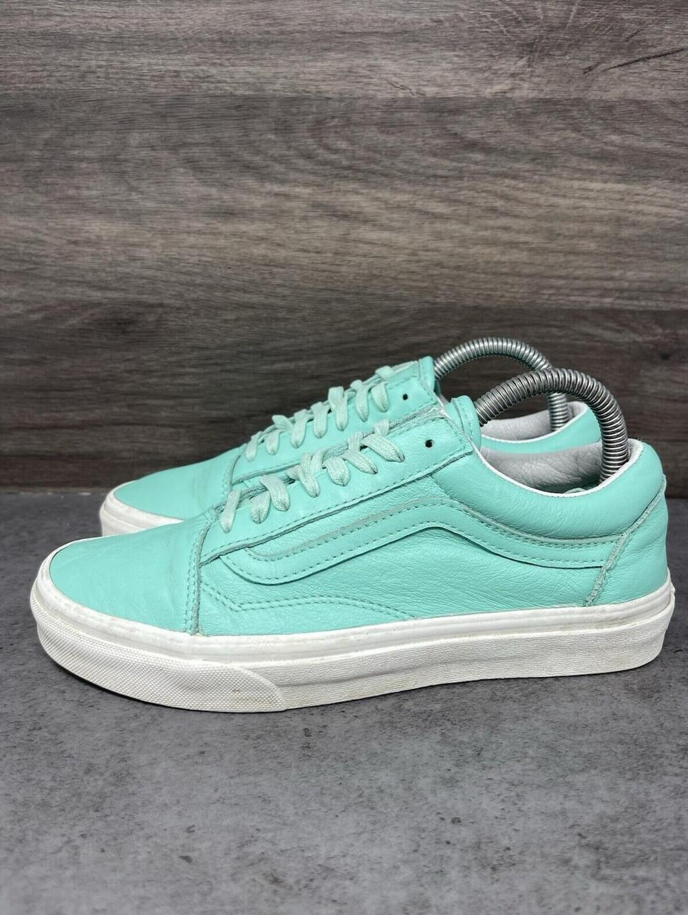 Vans Old Skool Sneakers Womens Size 8 Pastel Ice Green